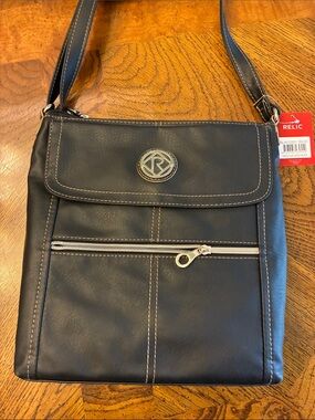 Relic Black Crossbody Bag